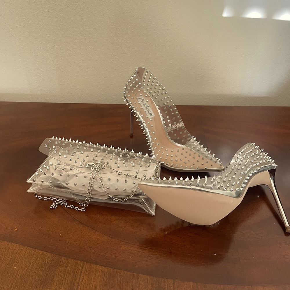 Steve Madden Vala Heels & Matching Purse